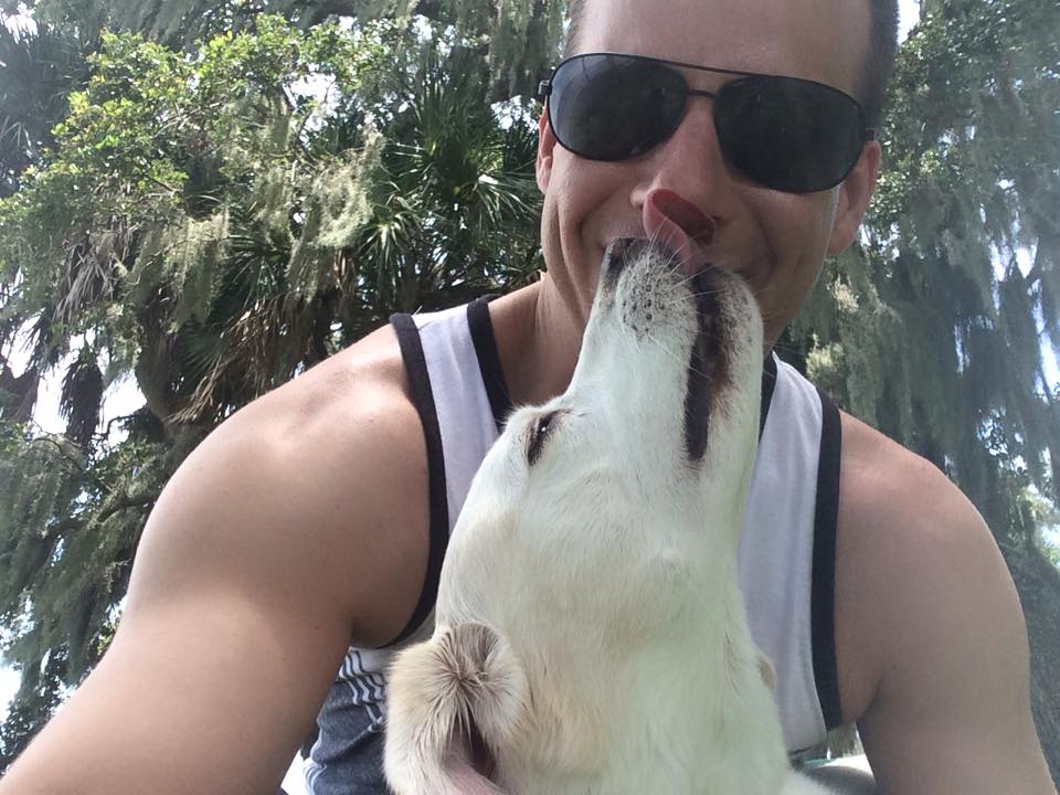 This is Mojo, the last pet I lost to cancer.